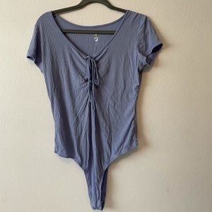 PacSun baby blue bodysuit LARGE